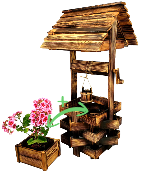 Декоративний колодязь "Мадія" трюфель Миколаїв - фото 2