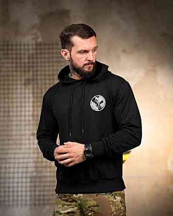 Мілітарі Худі Prepare for Battle black РП7392 Київ