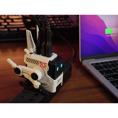 Зарядное устройство GravaStar Alpha65 65Вт 2XUSB-C/USB-A White (GRAVASTARA65_WHT_EUK) Винница - изображение 7