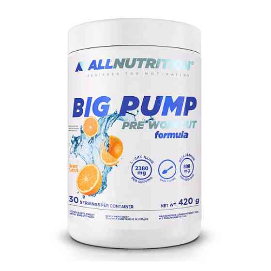 Big Pump Pre Workaut Formula - 420g Orange Луцьк