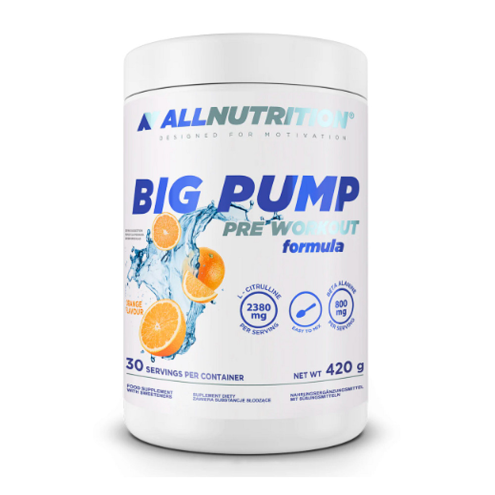 Big Pump Pre Workaut Formula - 420g Orange Луцьк - фото 1