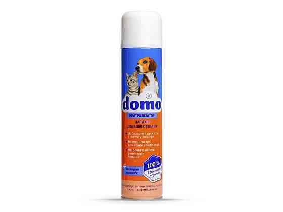 Нейтралізатор запахів 300мл Домашніх тварин ТМ DOMO Київ