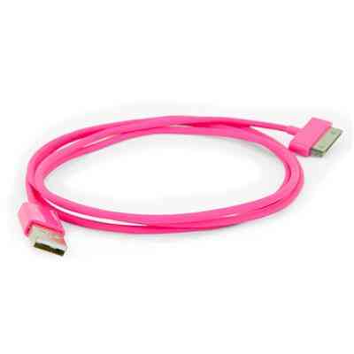 USB кабель для iPhone та iPad "Aiino", рожевий Рівне