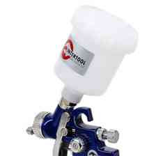 Пистолет покрасочный HVLP MINI d-1.2 с верх. пласт. бачком 125мл, синий Мукачево