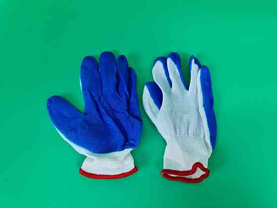 Господарські рукавички Залита Синя (13кл/3н) (12 пар) Харків