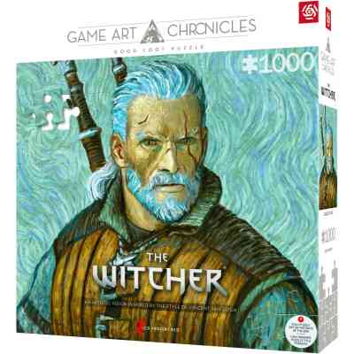 Пазл GoodLoot The Witcher Geralt of Rivia & Vincent van Gogh 1000 эл. (5908305247548) Винница