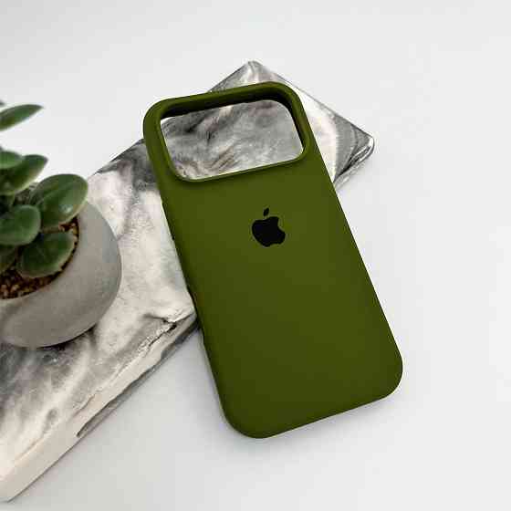 Чохол для смартфона Silicone Full Case AA Open Cam for Apple iPhone 17 Pro 29,Army Green Киев