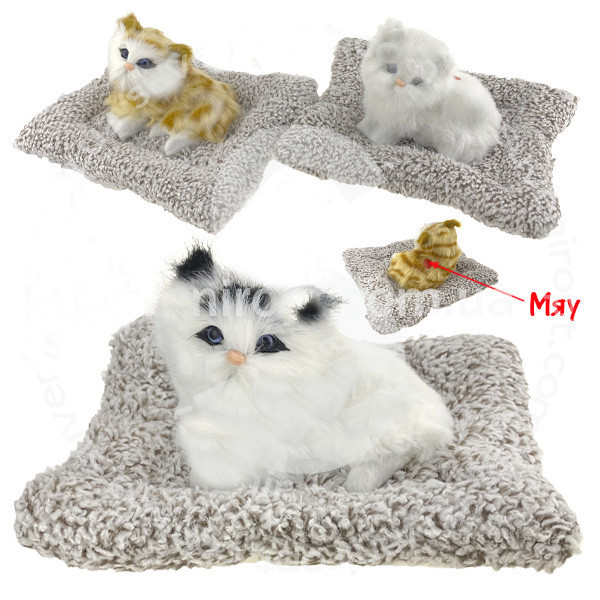 Игрушка детская со звуком Котик Киев - изображение 1