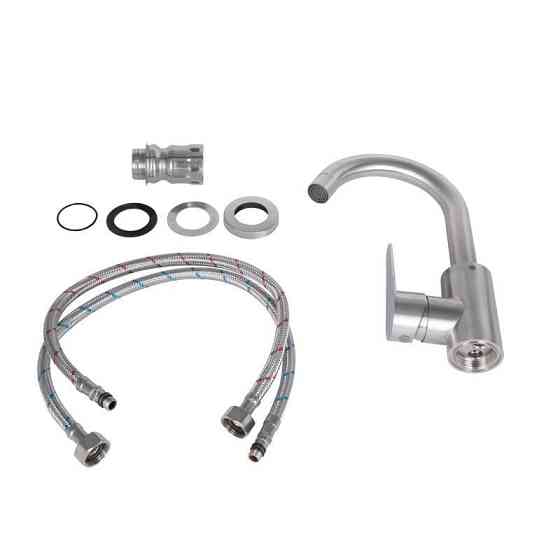 Змішувач для кухні Lidz Vida 03U-SFS (LD014VI43353) сатин Київ