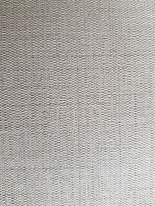 Шпалери метрові вінілові на флізелін Grandeco Poem однотонні структурні під тканина льон пісочний Київ - фото 1