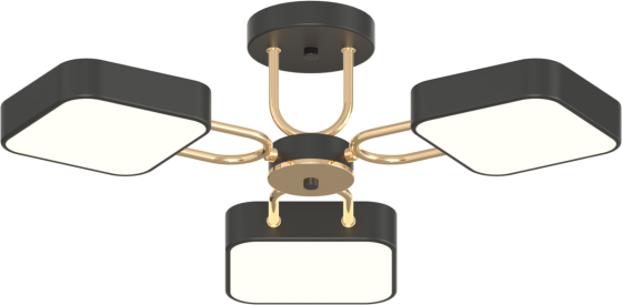 VALESO Люстра VALESO -3 чорний+золото Київ