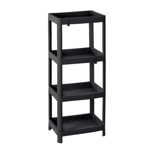 Полиця прямокутна 36*23*105см пластик граніт Алеана Житомир - изображение 1