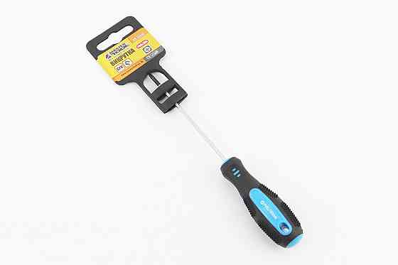 Викрутка магнітна хрестова PH0x100мм ручка з TPR покриттям 48-5010 Київ