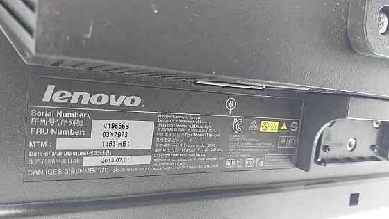 Монітор 19" Lenovo ThinkVision LT1953 клас "А" Луцьк