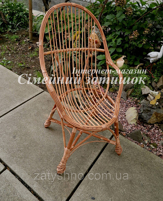Кресло балконное плетеное Киев - изображение 3