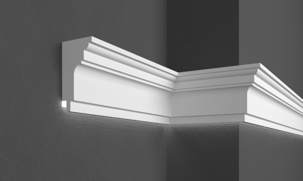 Карниз фасадный Prestige Decor KC 304 led Днепр - изображение 1