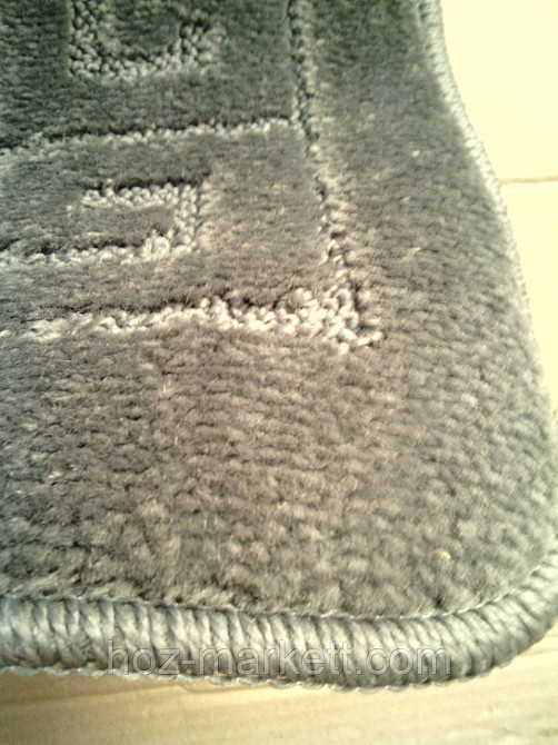 Набор ковриков для ванной и туалета серый производство Турция Харьков - изображение 4