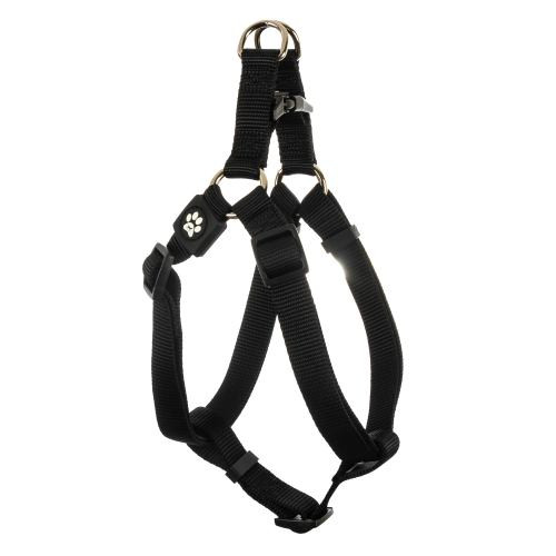 Шлея GimDog для собак Harlem X чорна нейлон 53-77 см/20 мм Киев - изображение 1
