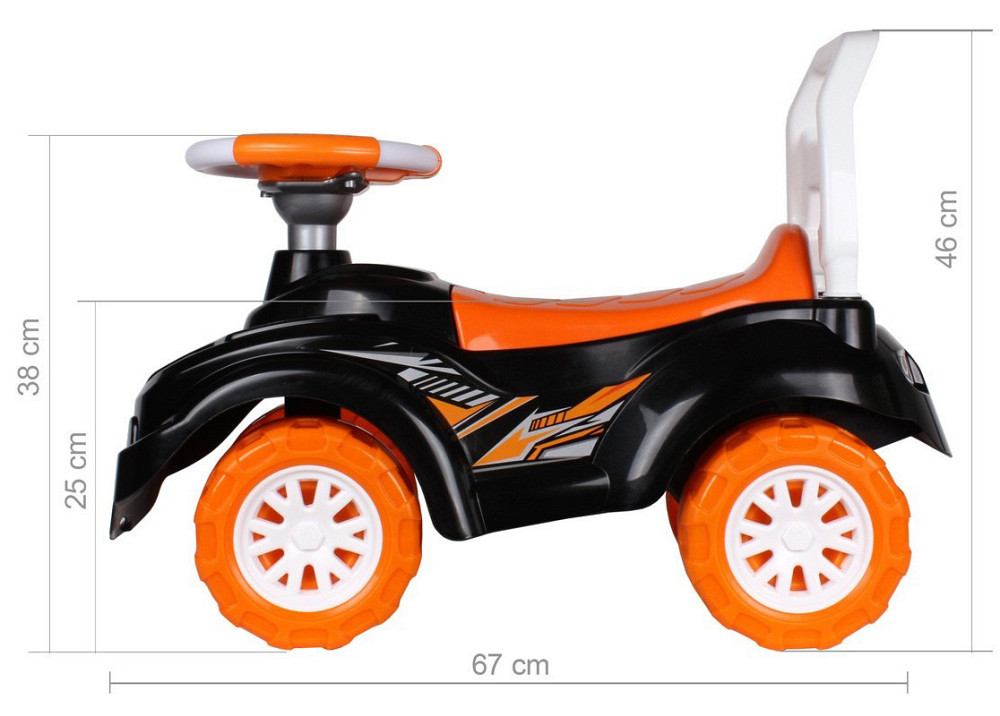Толокар музичний «Пантера» ТехноК 6672 дитяча машинка каталка для дітей Київ - фото 5