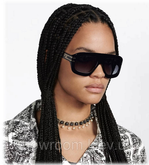 Женские солнцезащитные очки CD Signature (M1U) Lux Киев - изображение 4