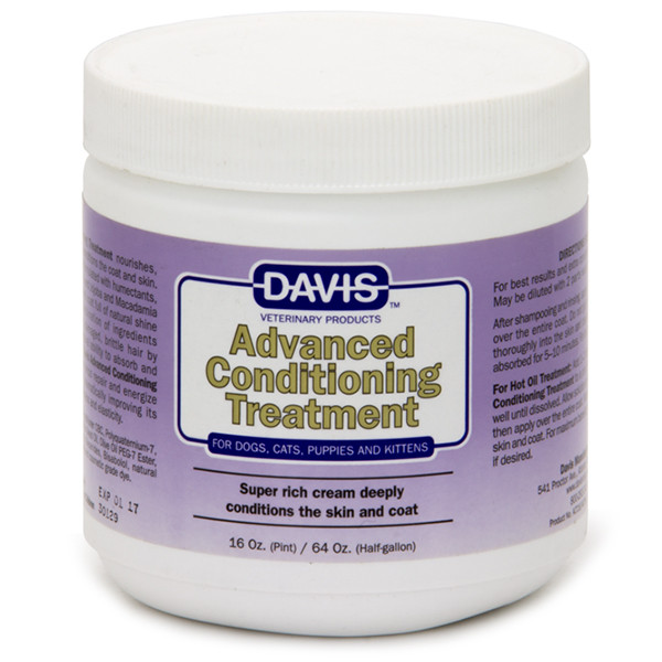 Davis Advanced Conditioning Treatment ДЕВІС ГЛИБОКИЙ ДОГЛЯД кондиціонер для собак і котів, з оліями макадамії, жожоба, оливкової Київ - фото 1