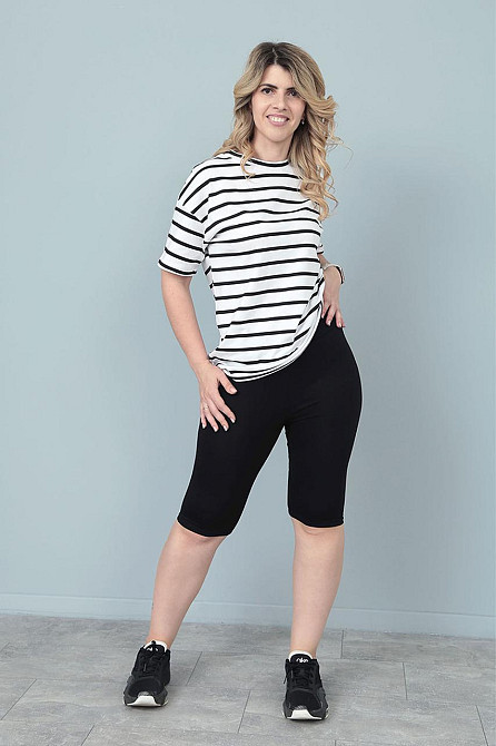 Костюм c велосипедками Balance батал 50-52, Черный Киев - изображение 4