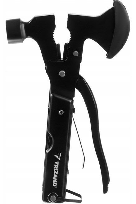 Багатофункціональний Мультитул ручний 17в1 з сокирою та чохлом Trizand (21636) Нержавіюча сталь Нововолинськ - фото 2