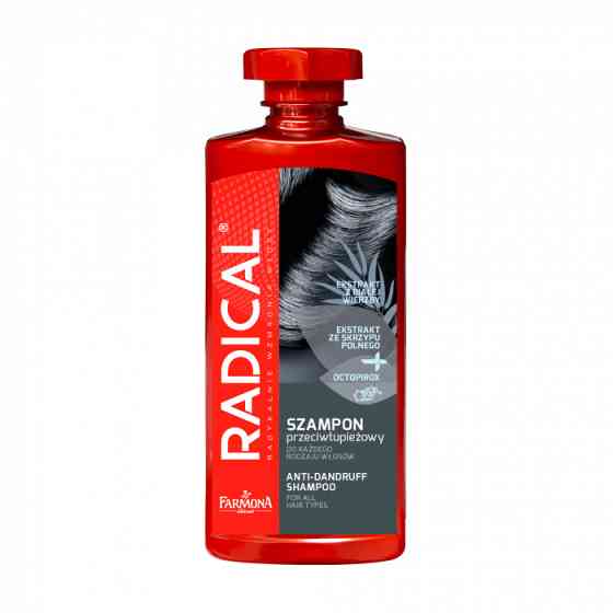 Шампунь від лупи для всіх типів волосся Farmona Radical 400 мл Київ