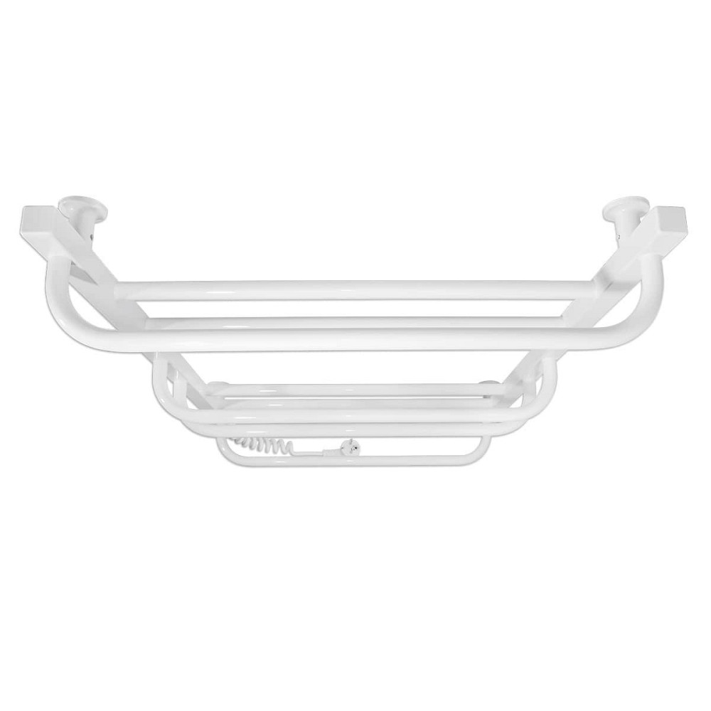 Електрична рушникосушка Laris Зебра Комфорт ЧК8 500Х800 Е біла, ліва Київ - фото 4