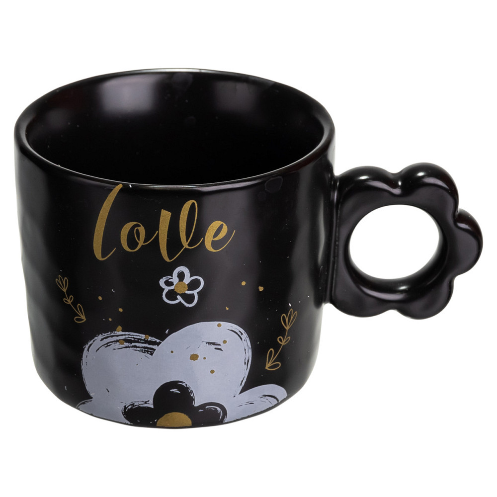 Yiwu Чашка для чаю та кави порцелянова Love 420 (мл) гарна оригінальна кружка на подарунок FM-1 Коломия - фото 2