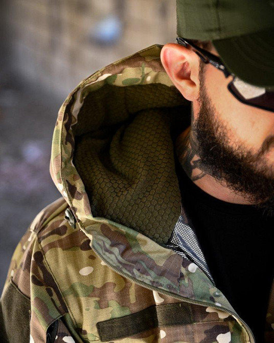 Тактическая куртка бушлат  Persona  мультикам  Omni-Heat   ПП8059 Одесса - изображение 8