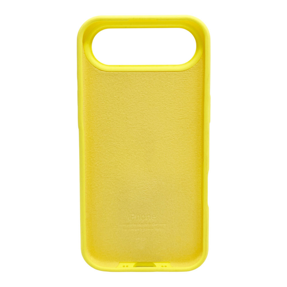 Чохол Silicone для Apple iPhone 17 Air, Жовтий Київ - фото 2
