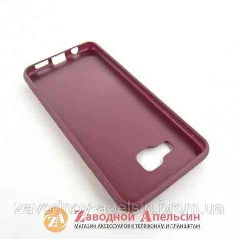 Samsung A3 A310 2016 чехол кожа Momax marsala Одесса