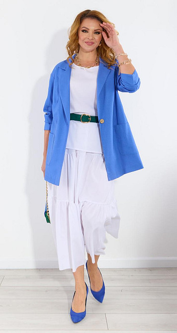 Костюм із лляним піджаком (52) Київ - фото 1