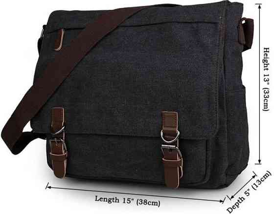 Сумка чоловіча Vintage 14587 Сіра Київ