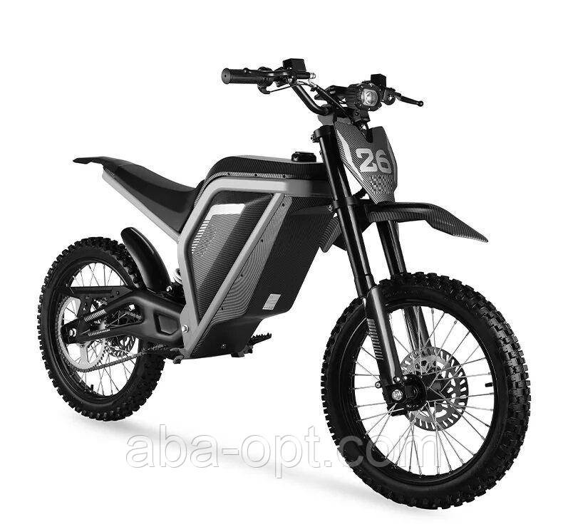 Электро МОТОЦИКЛ для бездорожья CORSO CROS EM-17 4000W-60V-27AH Li-ion шины 17