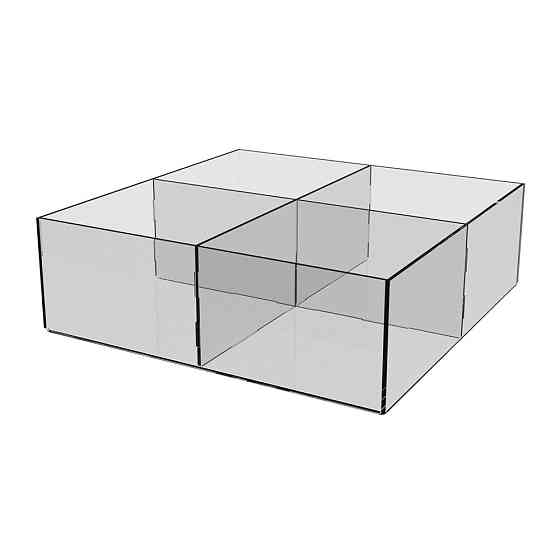 Короб EKOSTAR 155х155х50 4 ячейки Киев