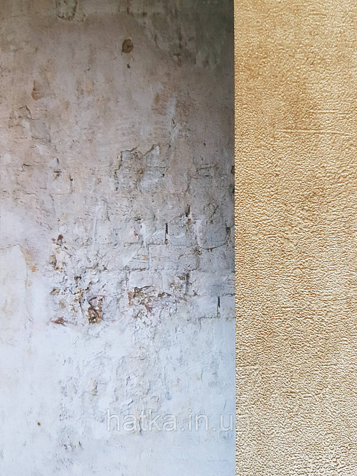 Шпалери вінілові Grandeco One roll one motif 1.59x2.8 панно мурал 3д лофт стіна під цеглу коричневий бежевий Київ - фото 2