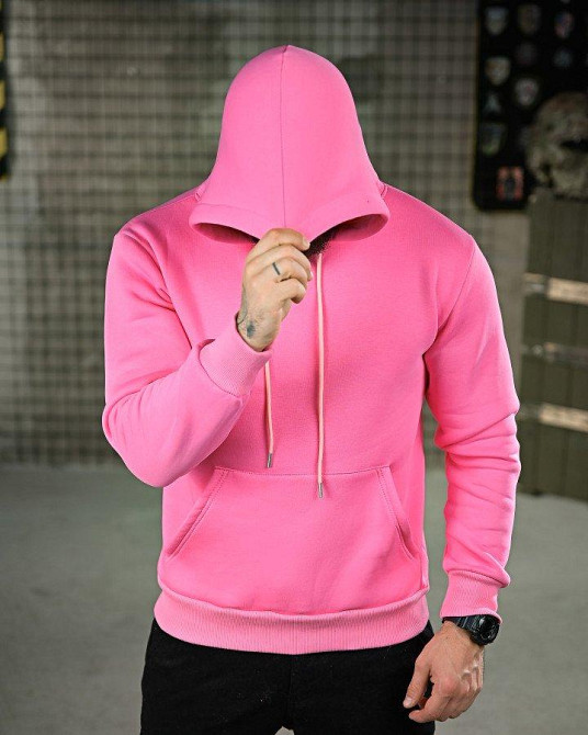 Милитари худи на флисе GENESIS AK47 pink ПП8070 Одесса - изображение 6