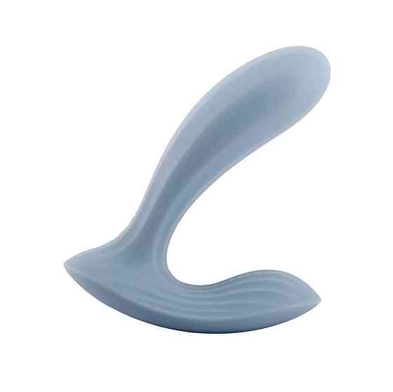 Смарт-вібратор в трусики Svakom Erica Dusty Blue, дуже гнучкий, 2 мотори Sex Aura Київ