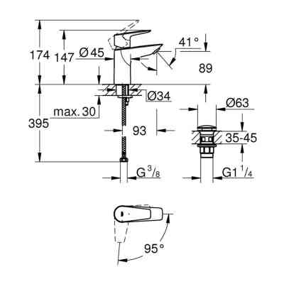 Змішувач Grohe QuickFix 23900001 Вінниця