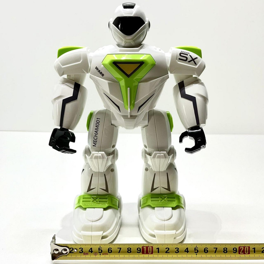 Робот на пульті керуванні танцює музика звук на англійській світ програмований Білий із зеленим (G26) Чернигов - изображение 10