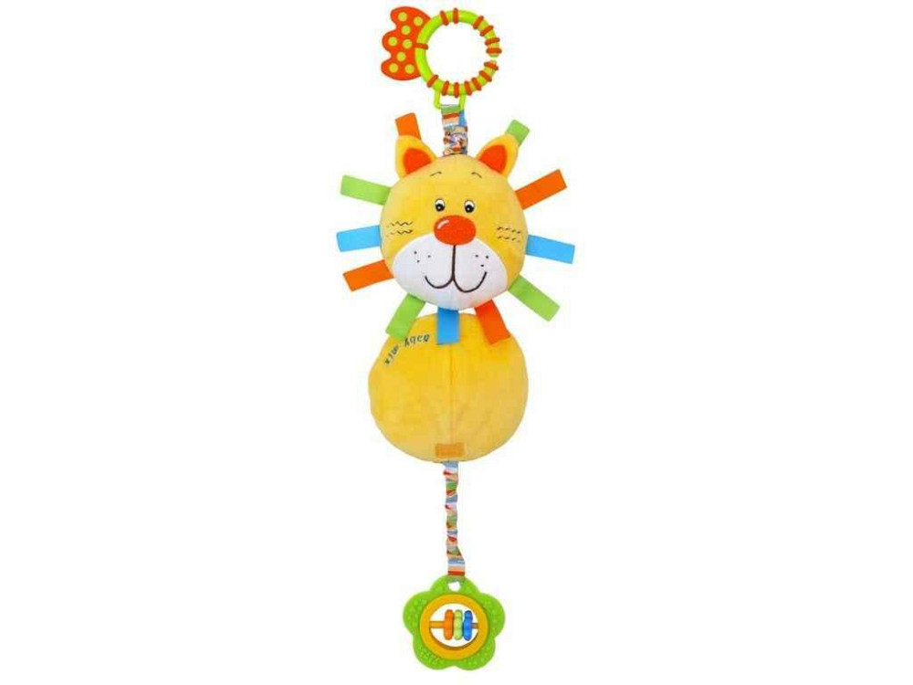 Подвеска плюшевая из вибро TE-8460-13 Лев ТМ BABY MIX Киев - изображение 1
