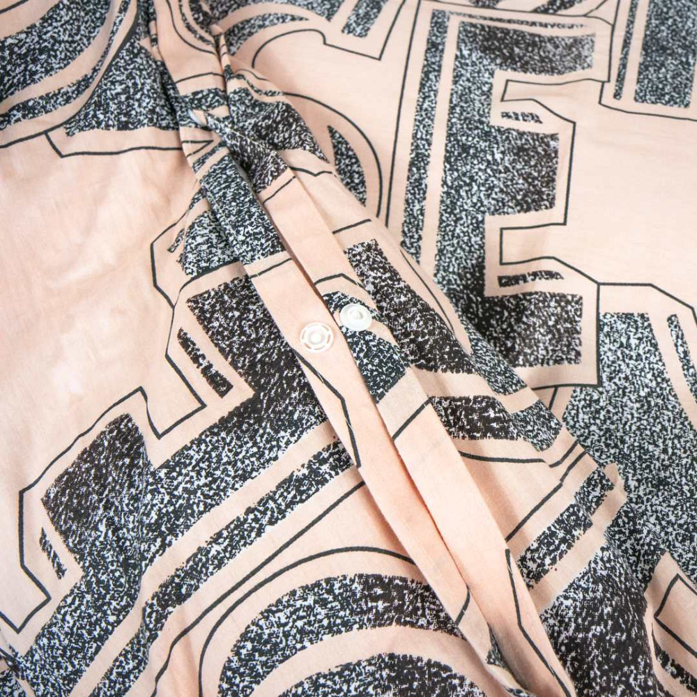 Комплект постельного белья двуспальный Сатин Амстердам 125 г/м2 YouStar (Бежевый) 2 х 50х70 Сумы - изображение 3