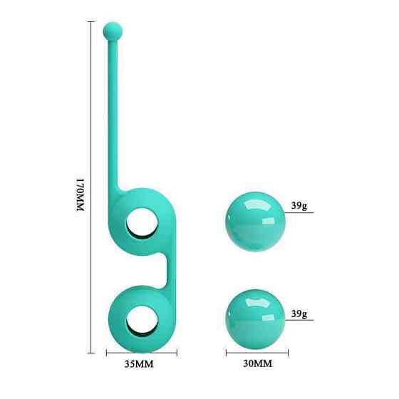 Вагинальные шарики Pretty Love Kegel Tighten Up III BI-014493-1 Sex Aura Киев