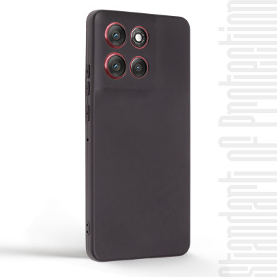 Чехол для мобильного телефона Armorstandart Matte Slim Fit Motorola G86 5G Camera cover Black (ARM86602) Винница - изображение 2