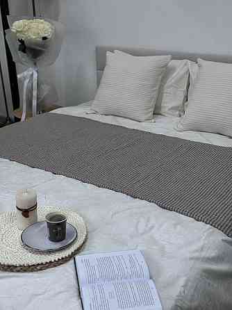 Vladi Плед Vladi 140x200 см вовняно-кашемірове 40/5% Тоскана коричневий Коломия