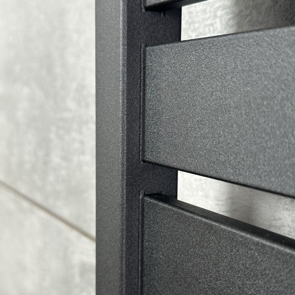 Електрична сушарка для рушників NAVIN Largo 1100х500 Sensor з Wi-Fi, широкий правосторонній, чорний муар Київ - фото 7