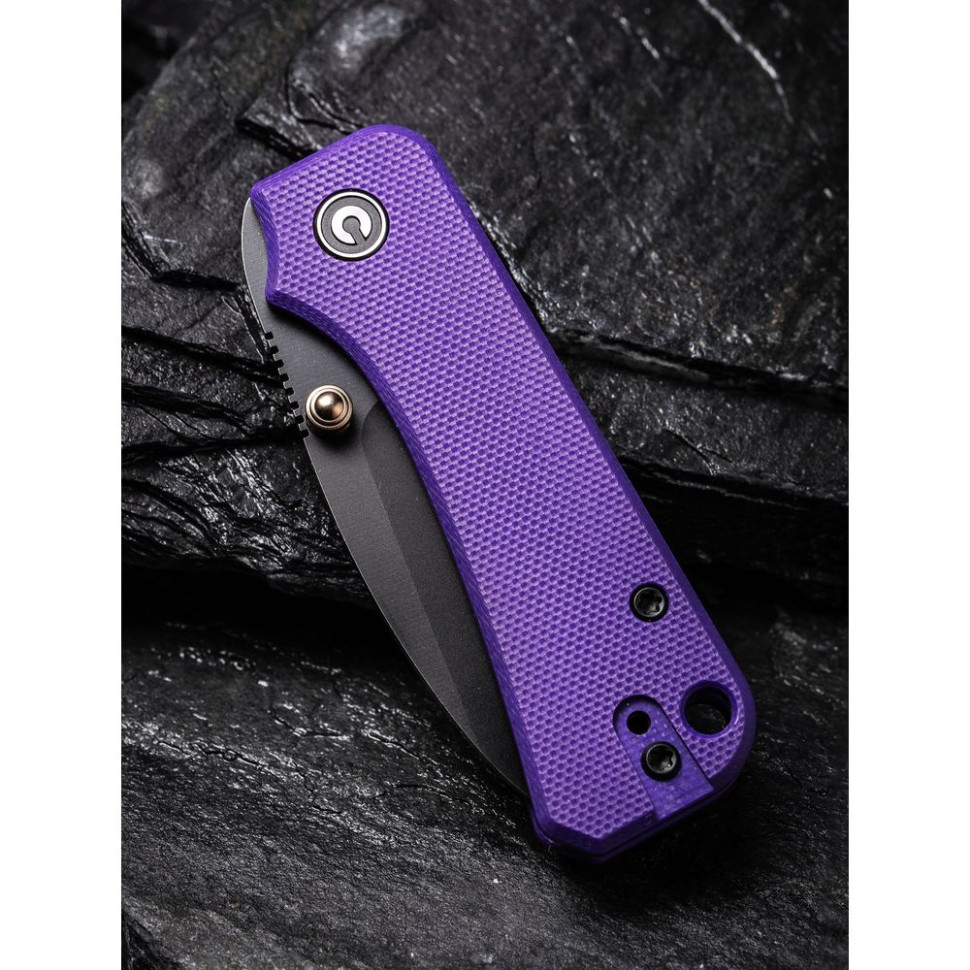 Ніж складаний кишеньковий Civivi Baby Banter, (5.9 см) Nitro-V / G10 фіолетовий Київ - фото 12