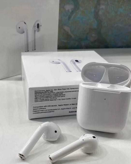 Наушники АирПодс 2 Харьков - изображение 1